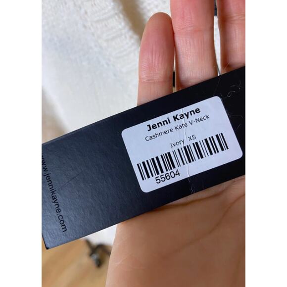 Jenni Kayne Cashmere Kate V-Neck Sweater size XS - Picture 3 of 5